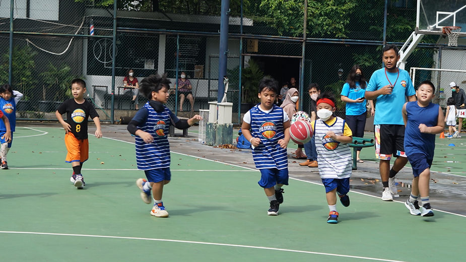 variasi dan kombinasi permainan bola basket